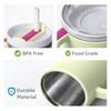 Insulated Tumbler with Handle and Straw Lid, 40oz Large Capacity Travel Mug, Stainless Steel Vacuum Cup for Cold Drinks