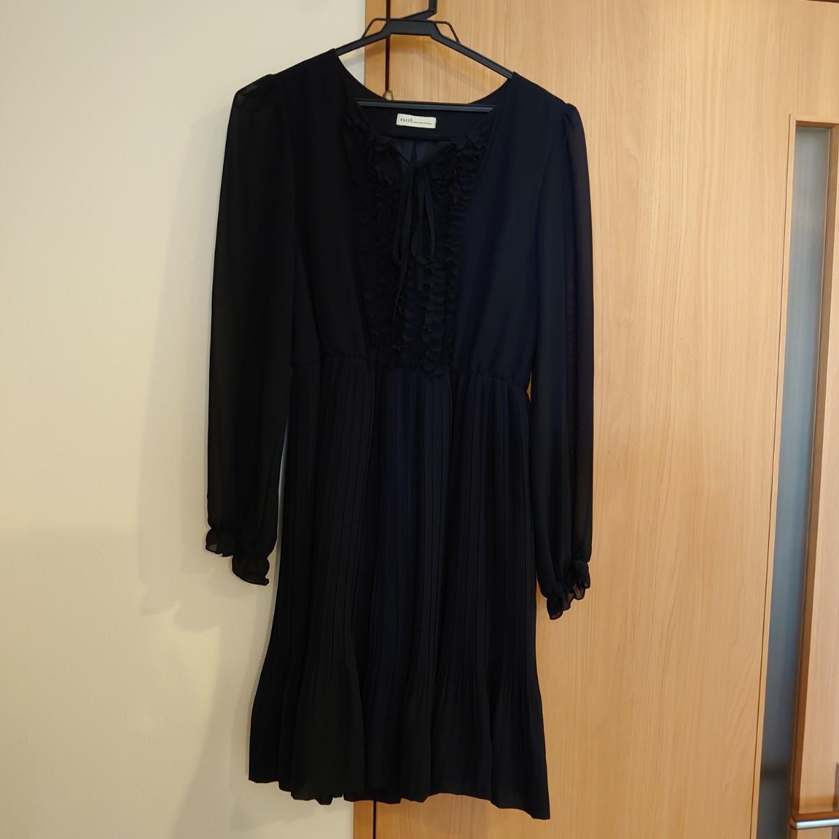 Unused earth music&ecology pleated frill dress