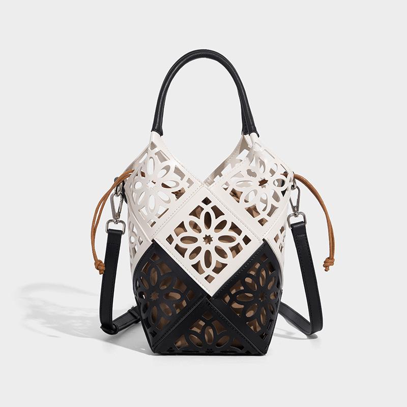 Handliche ausgehöhlte Ein-Schulter-Tasche Nische Kordelzug Vielseitig und modisch Umhängetasche