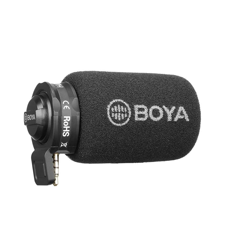 

Boya smartphone microphone (3.5mm jack) For iOS/most Android devices