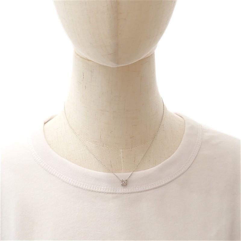 TIFFANY&Co.  Collana Argento Pt950Platino/diamante Donna