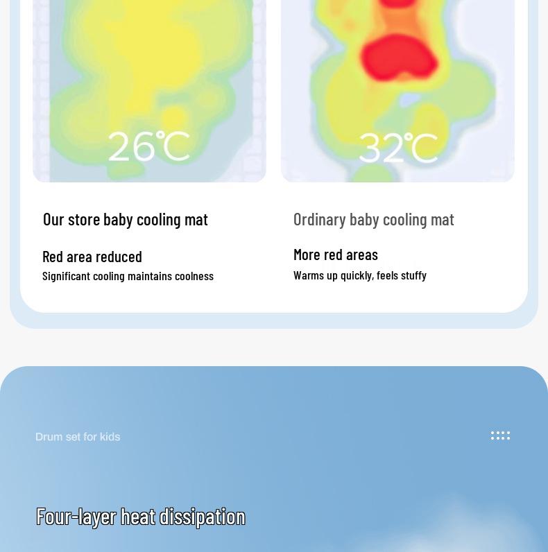 Runde Y T6 Universelle Eis-Seide Rattan Kinderwagen-Sitzauflage - Atmungsaktiv und Kühl für den Sommer