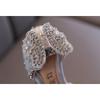 Summer New Style Korean Rhinestone Bowknot Girls' Sandals, Princess Shoes, Children's Shoes, Spring Style Girls' Leather Shoes, Trendy