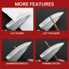 Forged Boning Knife Slaughtering Knife Stainless Steel Meat Cleaver Multi-purpose Knife Fruit Knife