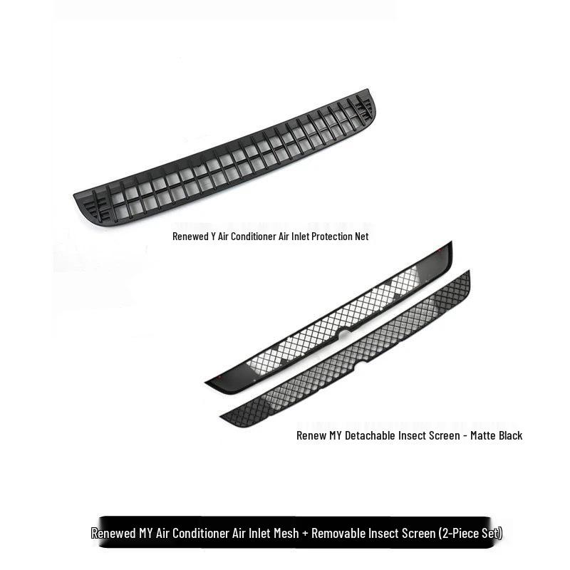 Tesla Model 3/Y Refresh AC Inlopp/Utlopp Insektsäkert Filterskydd