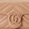 Gucci GG Marmont Matelasse Super Mini Bag Camelia Women Shoulder_bags Tan 476433-AABZK-2754