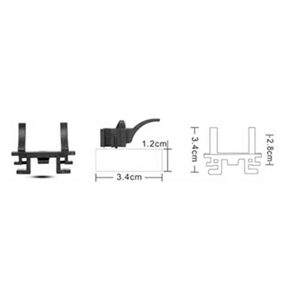 2pcs H7 LED Headlight Bulb Holders Adapters for Focus FIAT Land Rover China Mainland