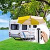 4 Nägel Strandsonnenschirmständer Tragbar Outdoor Fahnenmast Halter Camping Sonnenschirm Basis Sonnenschutz