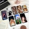 M-Mariah Carey Wallpaper Phone Case For Samsung S25,24,23,22,30,21,10,9,Ultra,Plus,Lite,FE,4,5 G Soft Black Case