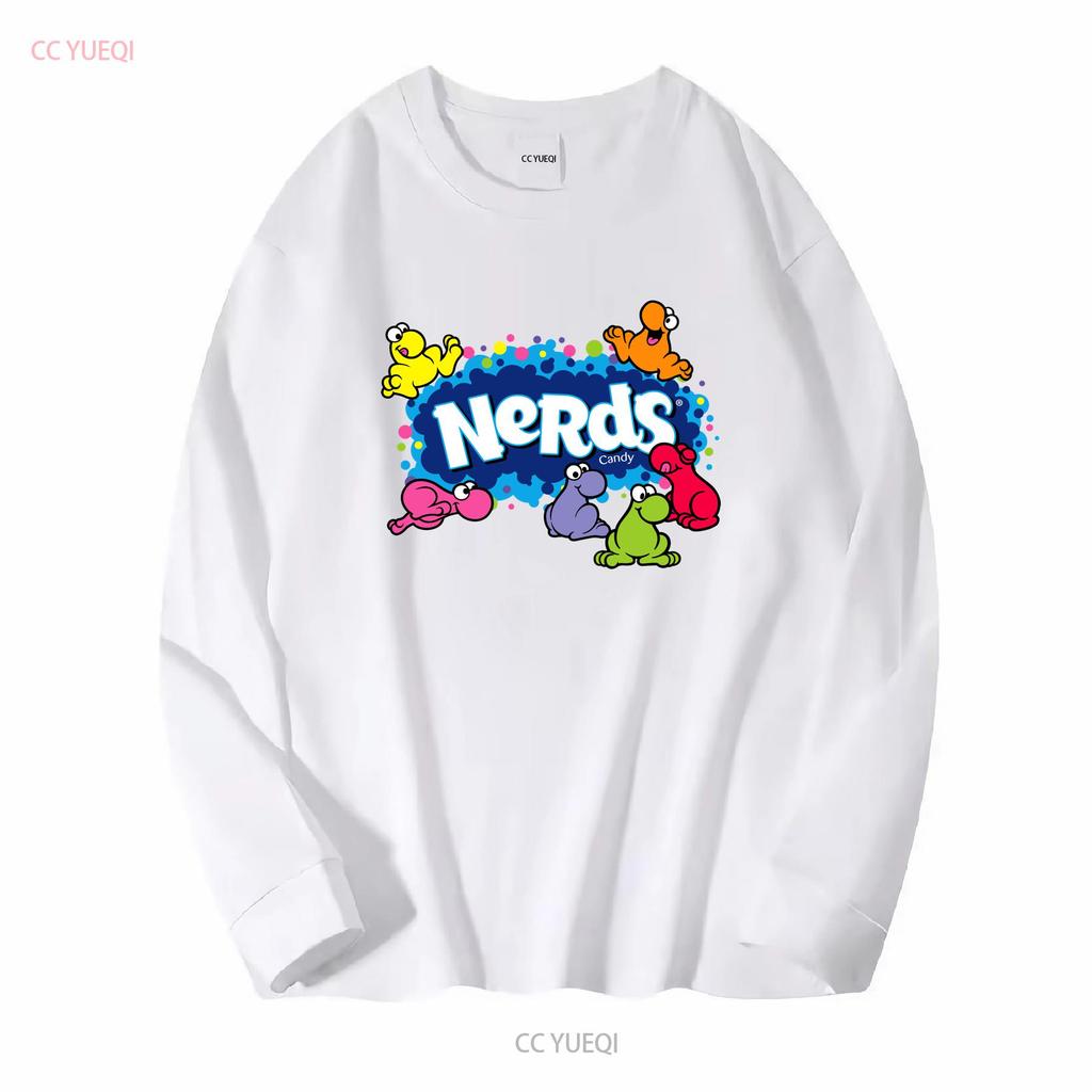 Nerds candy gummy clusters t shirt vintage Washed Versatile designer clothes Stretched graphic Breathable homme streetwear