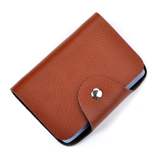 Card Holder Card Bag Multi-card Holder Card Holder Business Card Holder Women's Wholesale Men's Card Holder Cowhide