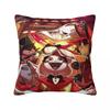 Cartoon H-Hazbin Hotels Pillow Cover Square Pillow Case Cushion Cover Funny Custom Diy Pillowcases For Sofa Bedroom Home Decor