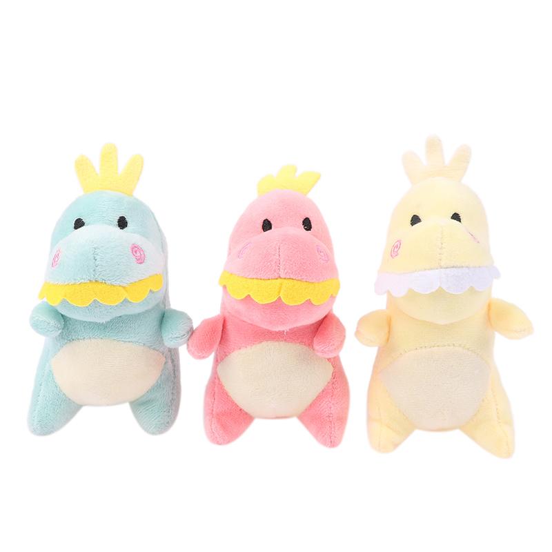 1Pcs Cute Little Dinosaur Pendant Doll Plush Toy Key Chain Bag Pendant Doll Kids Gifts