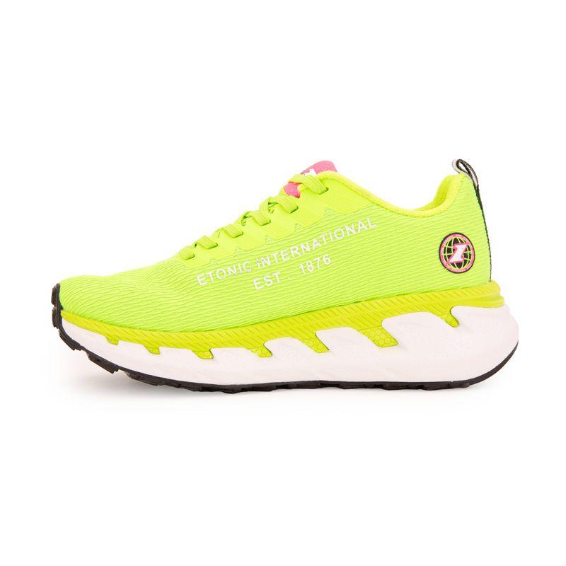 Baskets de sport fluo semelle épaisse Femme ETONIC