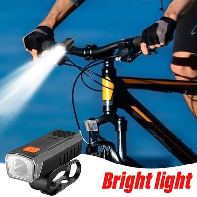 Bicycle Headlights Are Rechargeable and Easy To Install, with 3 Lighting Modes Suitable for All Bicycles, Mountains, and Highways