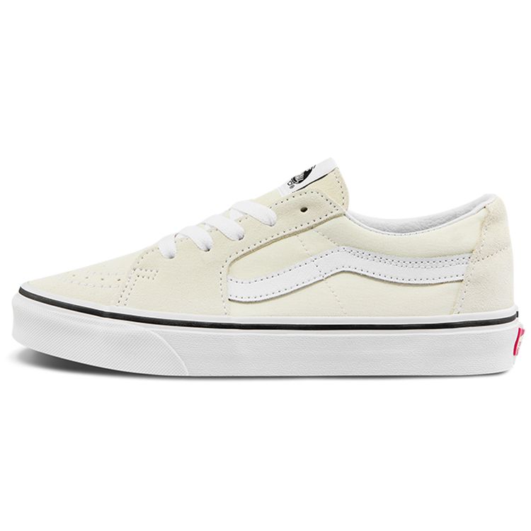 Vans Sk8 Denim Leather Casual Low Top Skate Shoes Unisex Sneakers White VN0A4UUKFRL