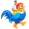 Inflatable Rooster Costume for Women Man Aldult Rooster Party Ride On Animal Blow Up Costumes Halloween