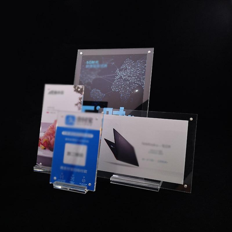Photo frame Acrylic Table card Display Certificates Authorization cards