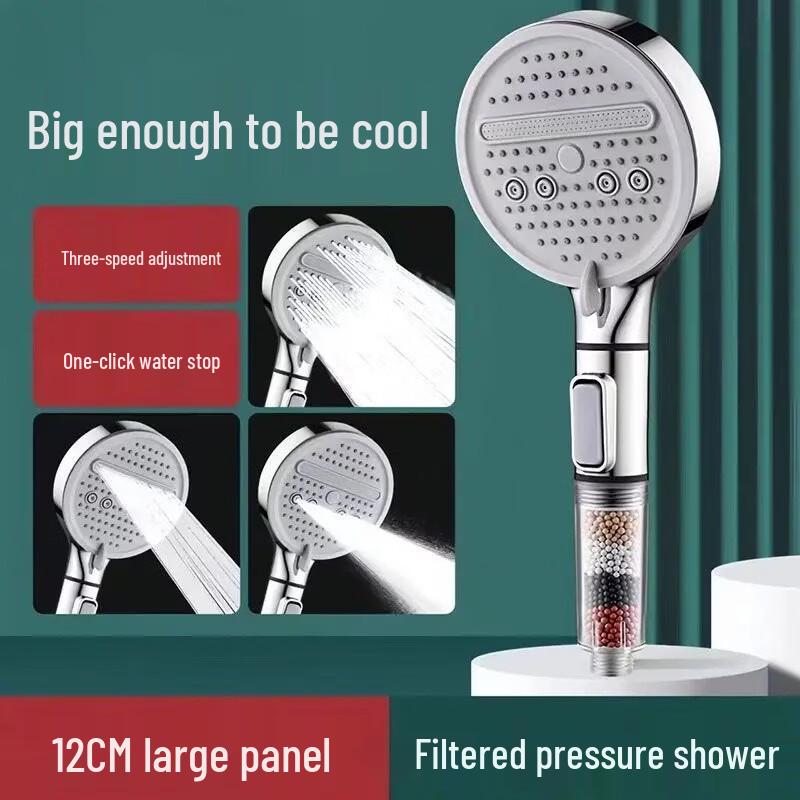 

Miling Filtered Pressurized Handheld Shower Head