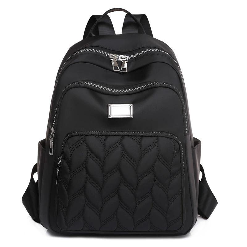 Women s Solid Color Backpack Minimalist Design Zipper Daypack Casual Lightweight Shoulder Bag for Daily Travel School Commute 1530₽
