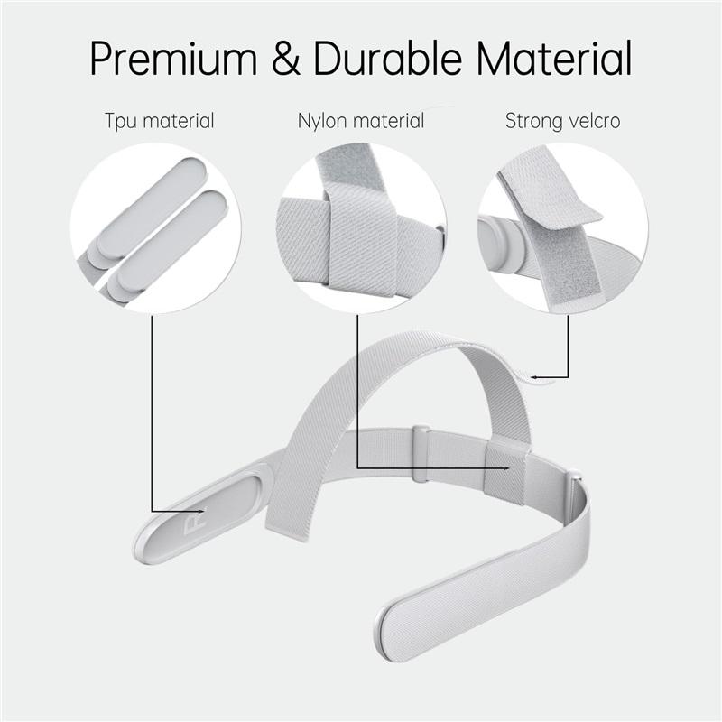 Kopfband für Oculus Quest 2 Headset, Ersatz-Kopfband Kompatibel mit Meta Quest 2 Kopfband & Oculus Quest 2