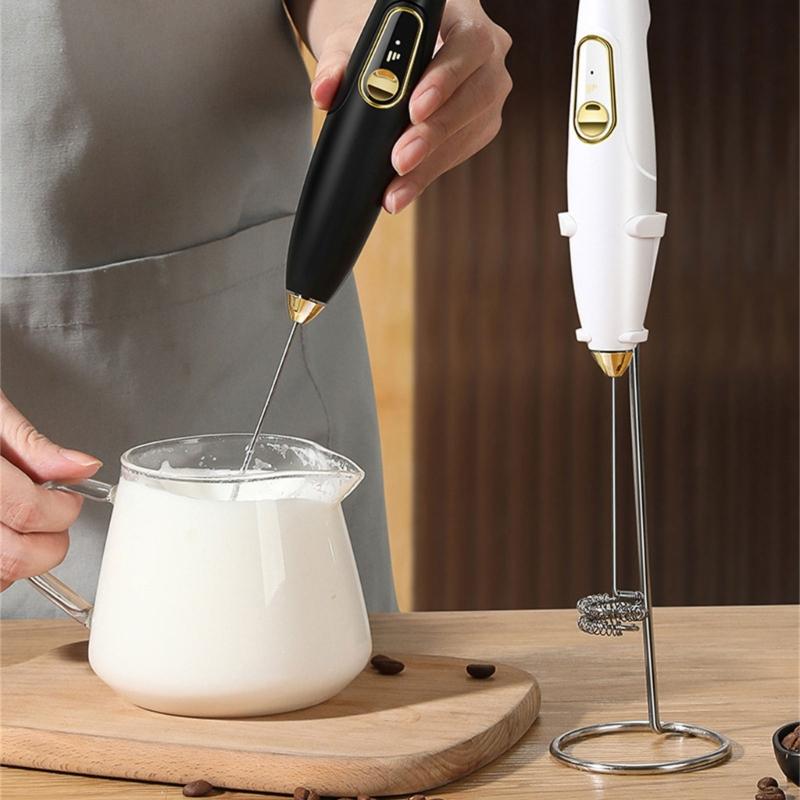 Electric Milk Frother Convenient Mixing Tool Electric Dough Stirrer Electric Blenders Suitable for Whisking Beating