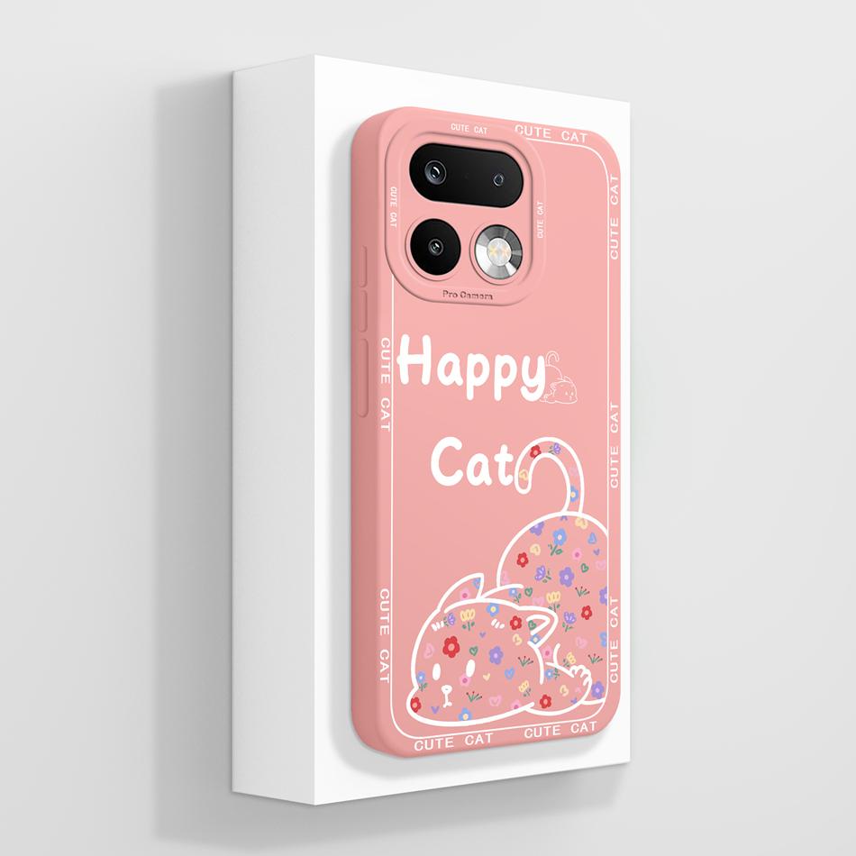 For Realme 16 Pro Plus Case Cute Panda Liquid Silicone Phone Back Cover For Realme16 Pro+ Couple Funda For Realme 16Pro Fundas