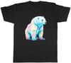 Arctic Polar Bear Mens TShirt Wildlife Watercolour Animal Tee Gift