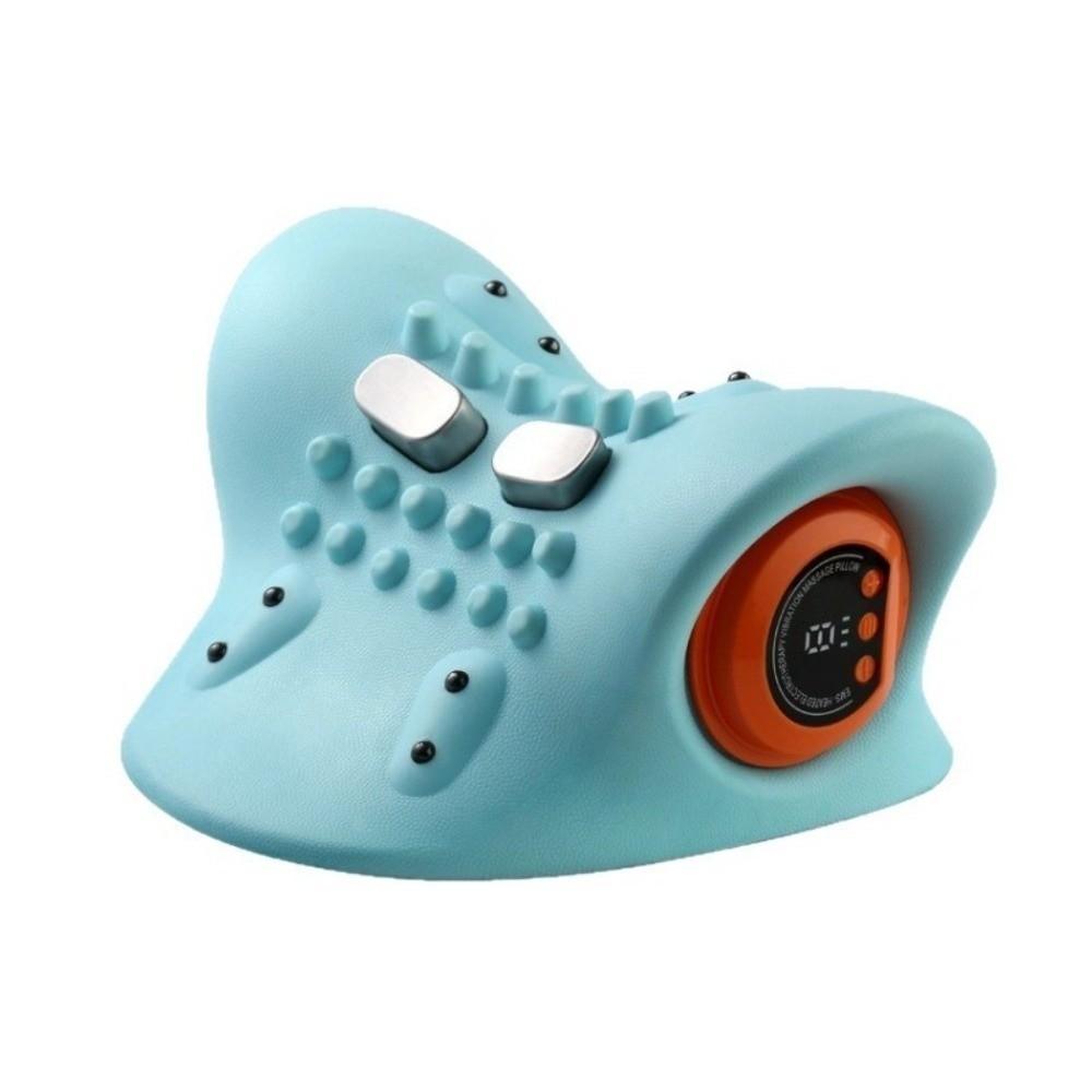 EMS Cervical Massager Neck and Head Acupoint Massage Pillow  Cervical Support