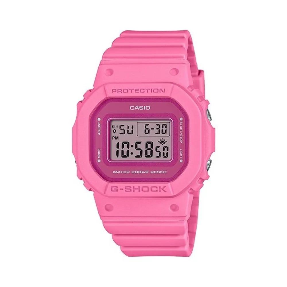 LNW Unisex Small Square Electronic Waterproof Wristwatch_GMD-S5610PP-4DR