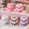 Relaxation Relief Items Birthday Cake Stress Toy, Cute Dessert Decompression Fidget for Miniature Food Models Desk, Novelty Squeeze Gift Car,