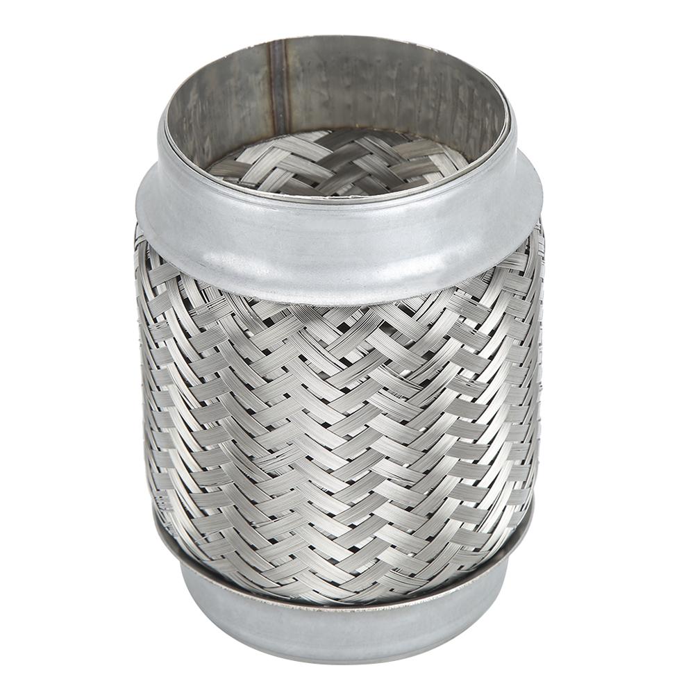 3.5 X 6in Stainless Steel Flexible Exhaust Pipe Braided Internal Corrugated Tube