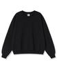 PIANER Hap-Po Oversized Crop Sweatshirt (Black)