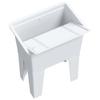 Laundry Tub White 59x41x75 Cm Resin