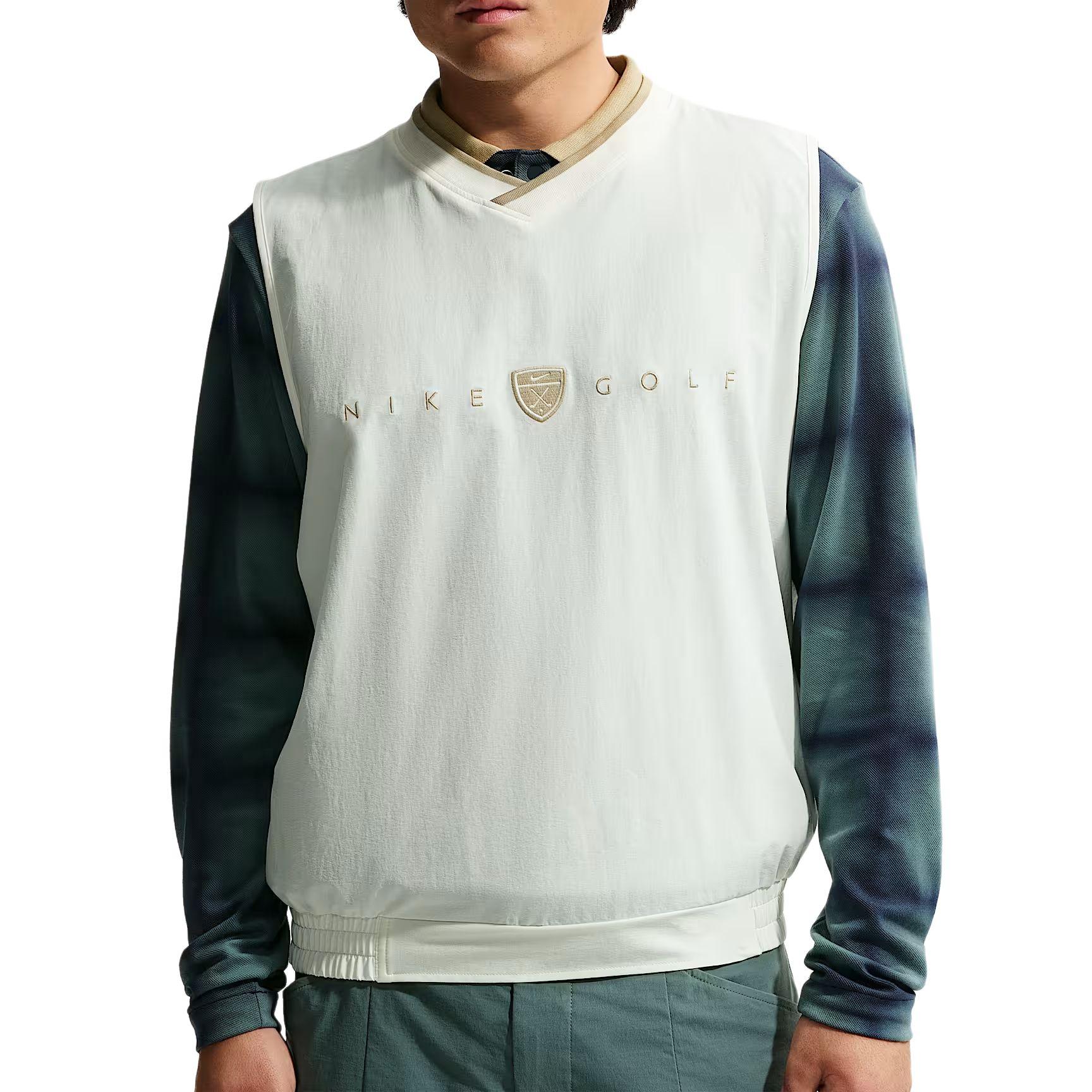 Nike Мужская безрукавка для гольфа Dri-Fit Fairway Fresh свободного кроя из фактурной ткани tops IB0311-133 S