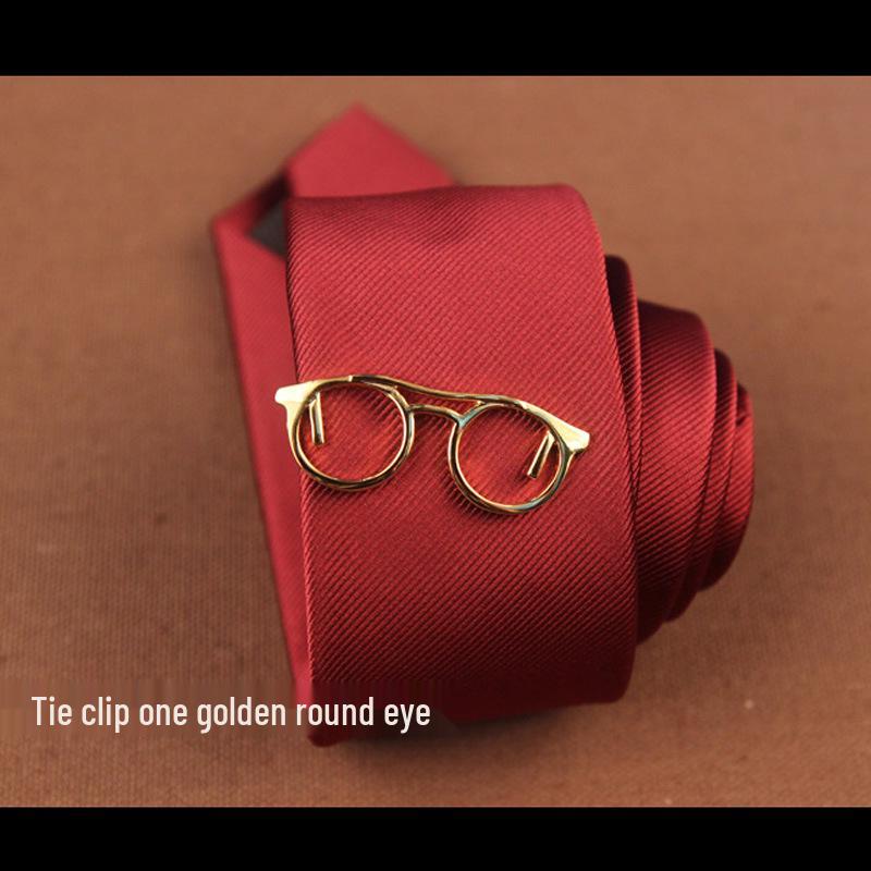 Herren Krawattenklammer - Schnurrbart, Schwarze Feder & Anker Designs verfügbar