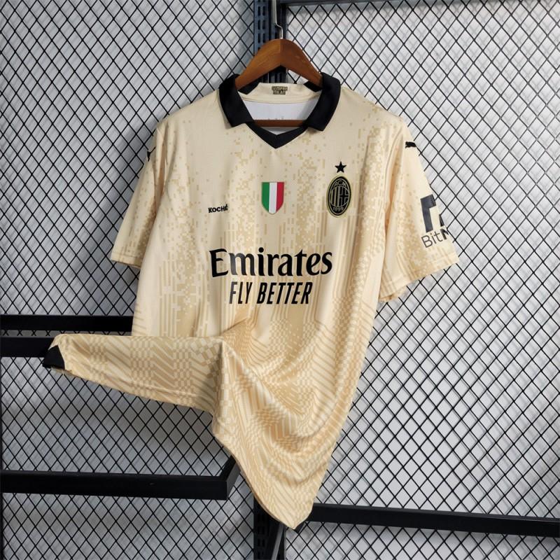 AC Mailand ''-'' Heim Auswärts Trikot 125. Jubiläum Edition Pre-Match Fußballtrikot Herren