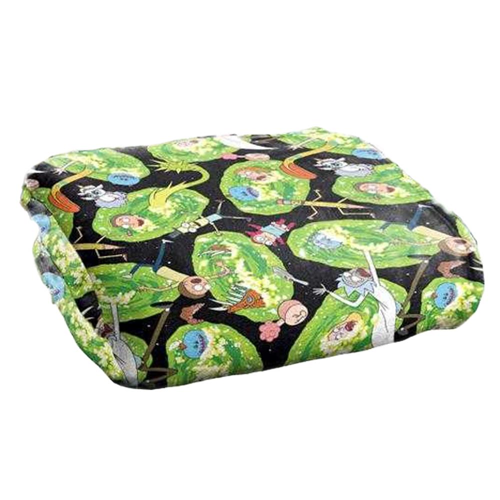 Rick And Morty Portal Mayhem Silky Supersoft Blanket