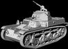 FTF Französischer Renault AMR35 ZT1a Aufklärungspanzer Plastikmodell PF72097 1/72 (Panzer)