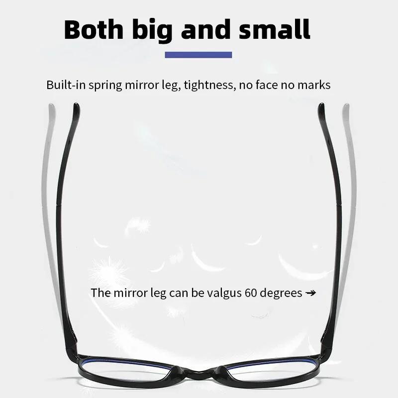 Reading Glasses Men Women Vintage Anti Blue Light Presbyopic Eyeglasses Round Full Frame Eyewear +1.0+1.5+2.0+2.5 +4.0