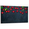 GLASS PROTECTIVE PLATE FOR STOVE 80x52 FRUIT
