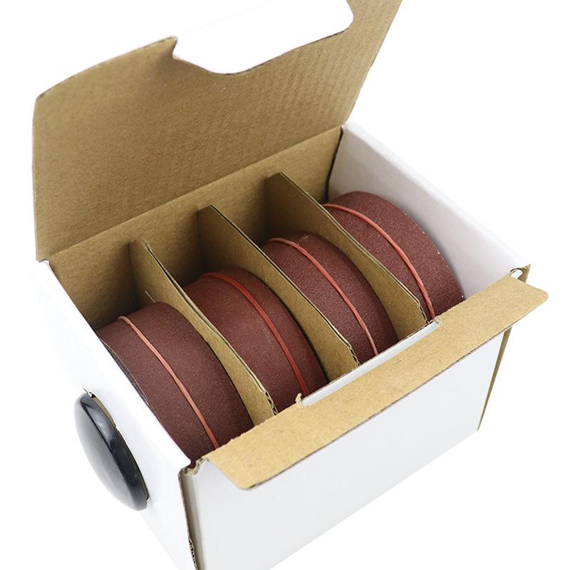 Hand-Torn Emery Cloth Sandpaper Roll for Dry Grinding on Metal, Glass, Woodworking