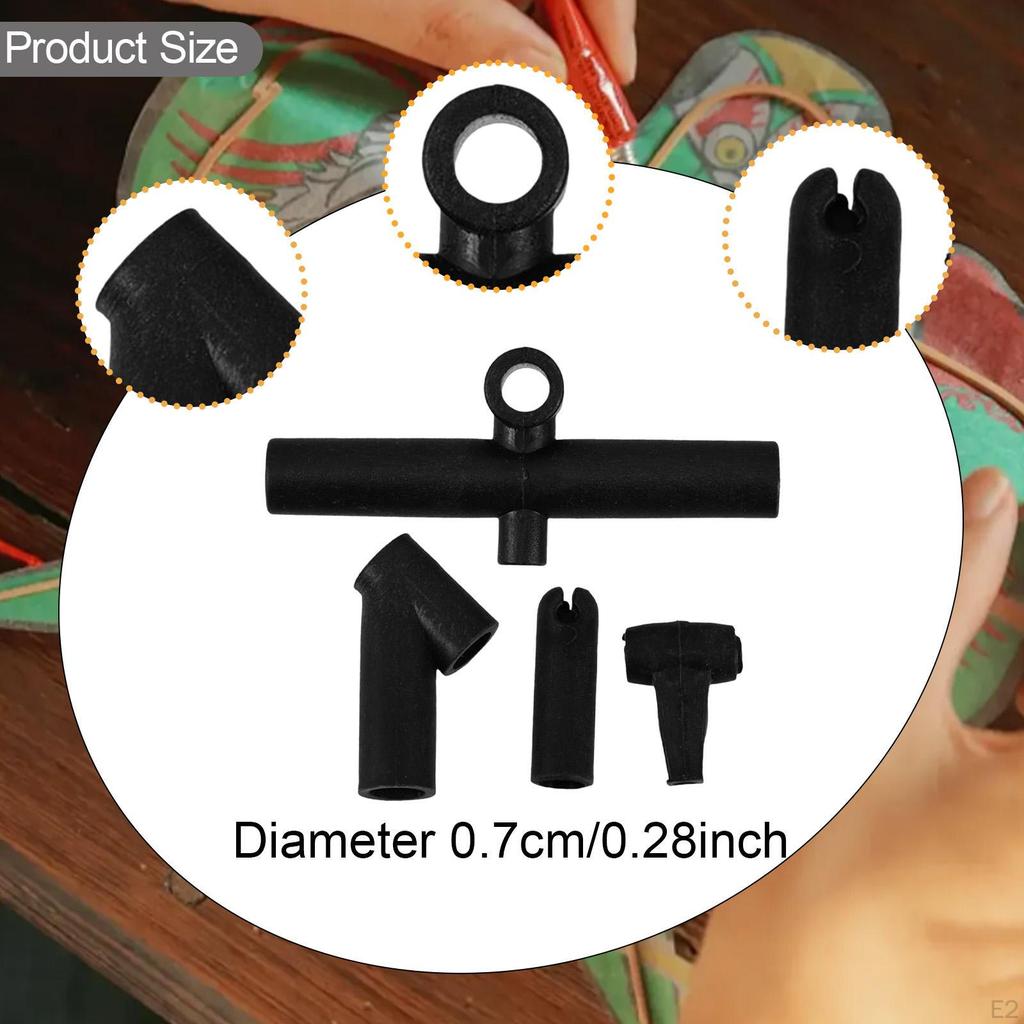 1 Set Kite Frame Connector, Angled and Straight Tee Connector Set, Joints Supplies