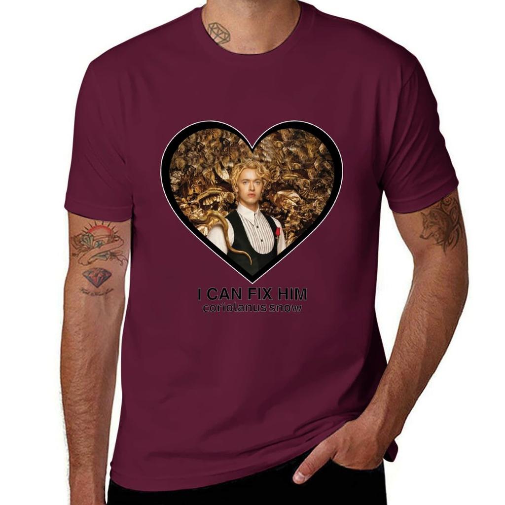 Coriolanus Snow I Can Fix Him Tshirt Sticker hunger games Tshirt Aesthetic clothing shirts graphic tees men clothings