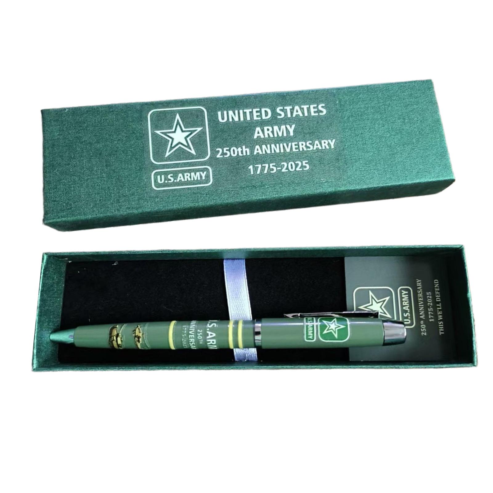 250th Anniversary Commemorative Pen Light Weight Ergonomic Grip Gel Pen for Students Adult Birthday Anniversary Gift