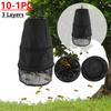 10-1PC 3 Layers Beekeeping Cage Catch Bees Practical Wild Bucket Cage Accessories Wild Recruit Beekeeping Tools Garden Supplies