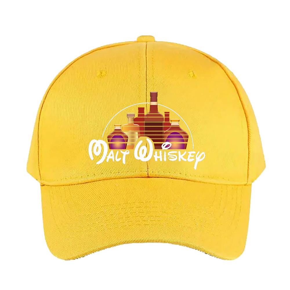 Malt Whiskey vintage Summer Woman Man Adult Peaked Hat Fashion Casual Adjustable Printed Baseball Caps Funny Dad Trucker Cap
