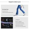 Girls' Fleece-Lined Micro-Flare Yoga Pants - 2024 Autumn/Winter Collection