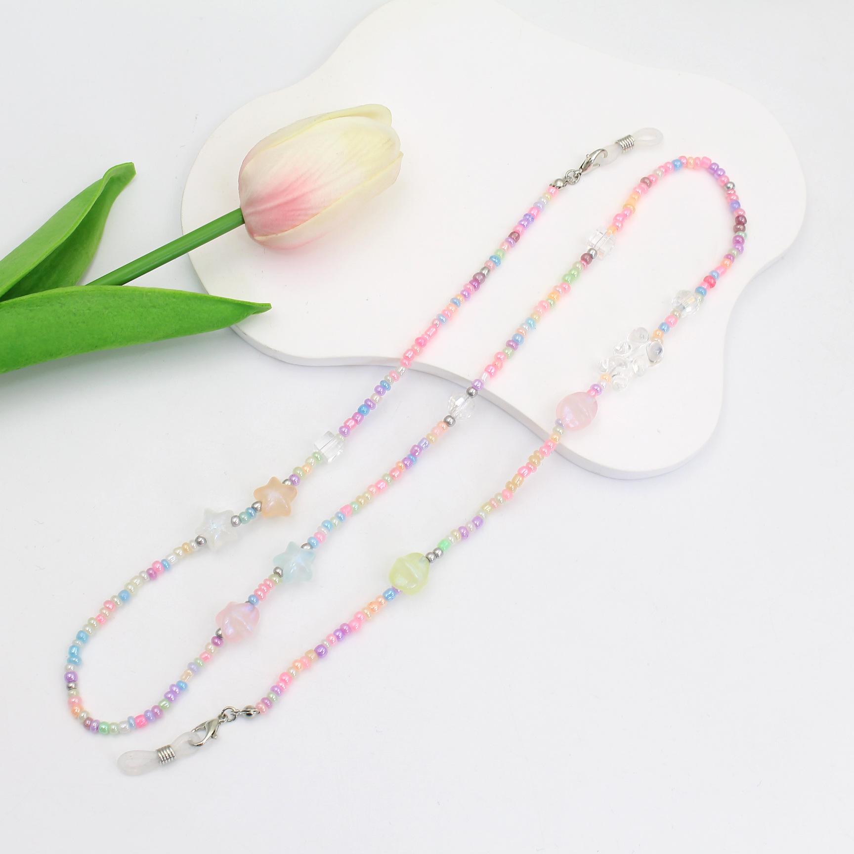 

Новые ювелирные изделия очки цепочка жемчужная цепочка женская шея анти-потерянный шнурок онлайн знаменитость мода темперамент маска цепочка