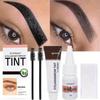 2 In 1 Eyelash and Eyebrow Tinting Kit, Professional Beauty Makeup Tool for Eyebrow and Eyelash Coloring, Suitable for Daily
